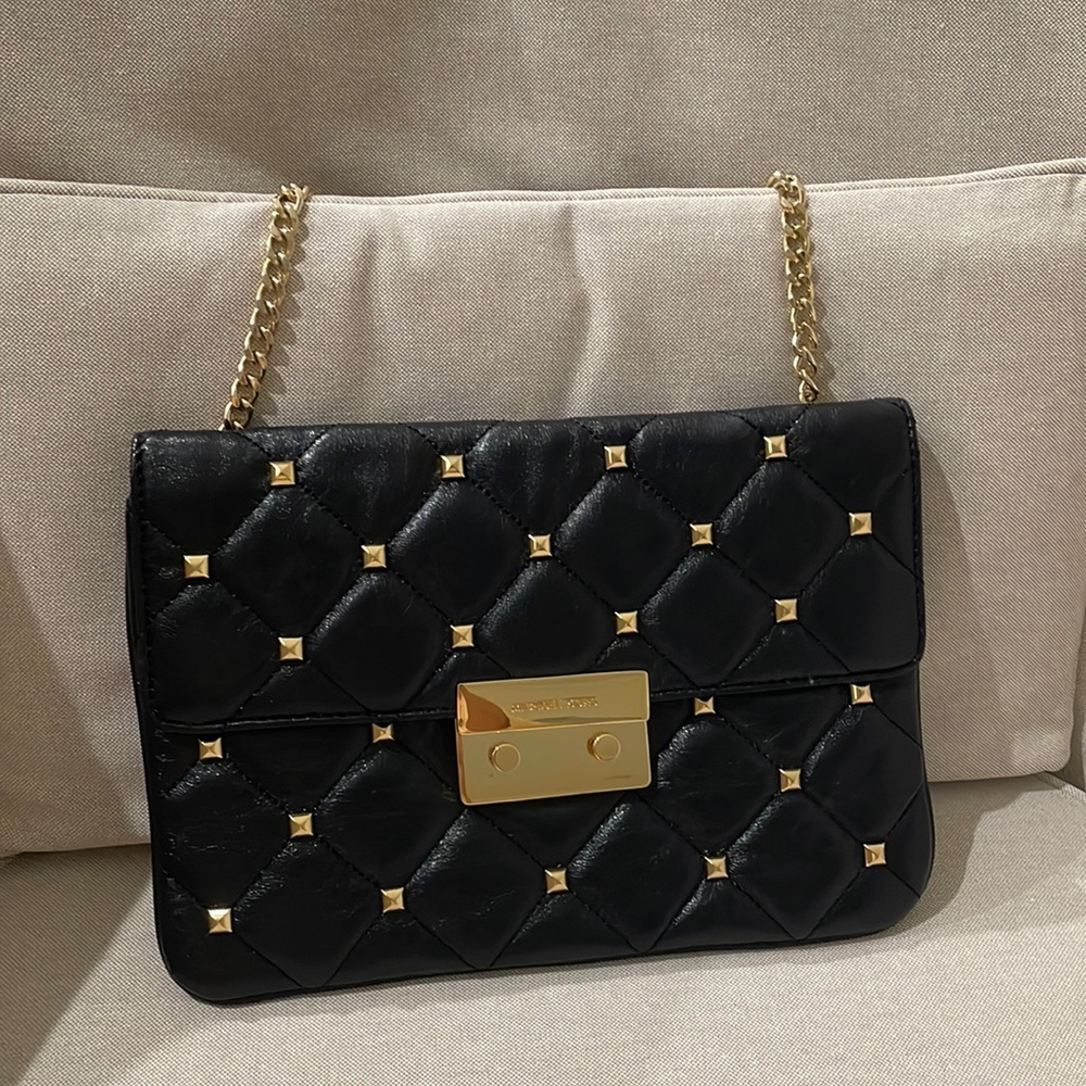 Michael Kors Stud Shoulder Purse